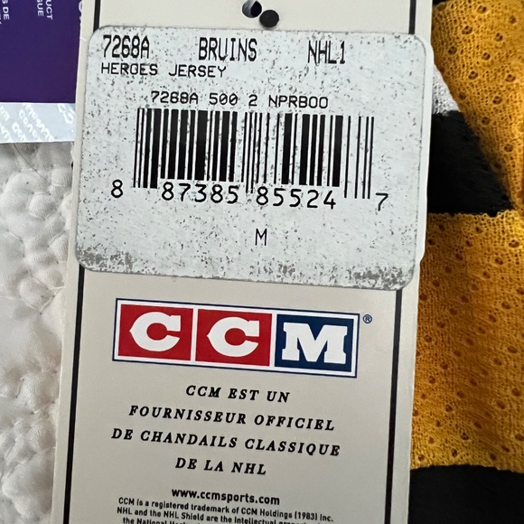 Bobby Ore Boston Bruins game jersey medium with tags attached. - Picture 8 of 9